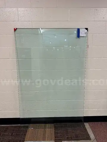 Crystaplex Tempered Glass 5/8" x 47-3/8"(w) x 72"(h) – Lot of 2