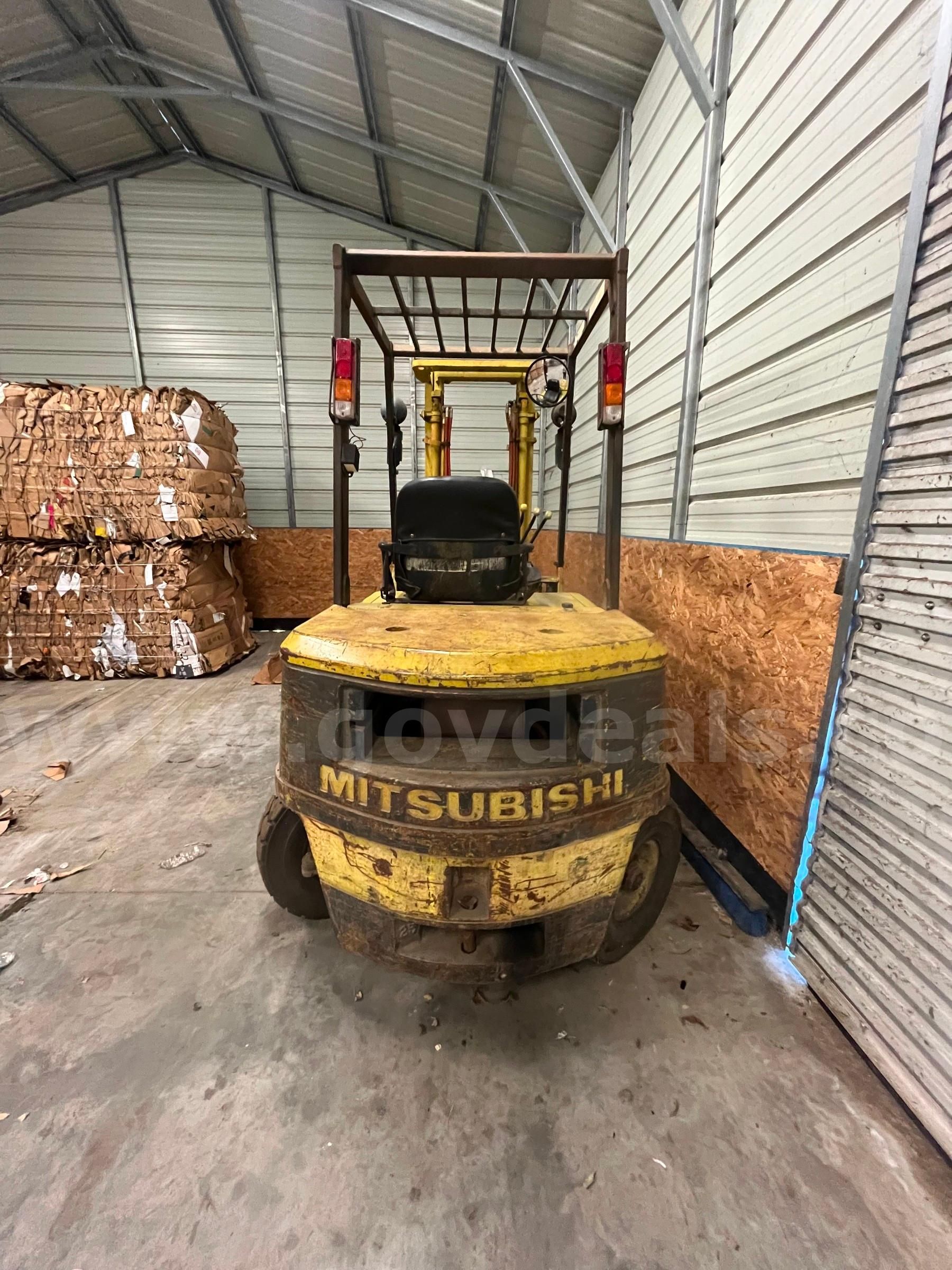 1993 MITSUBISHI FORKLIFT 4 CYLINDER GAS ENGINE | AllSurplus 1993 MITSUBISHI FORKLIFT 4 CYLINDER GAS ENGINE | AllSurplus