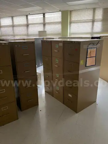 5 File cabinets sold as is