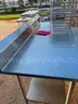 4 ( 6FT PREP TABLES SOLD AS IS)