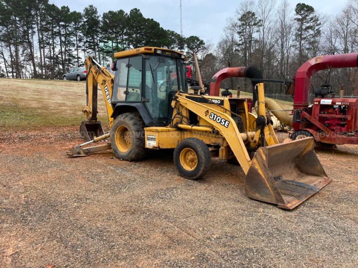 2000 John Deere 310se Loader Backhoe Allsurplus 2489