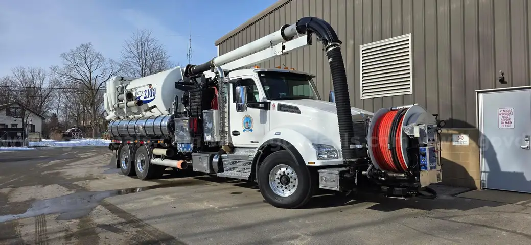 2018 Kenworth T880 Vactor 2100 Plus COMBINATION SEWER VACUUM TRUCK