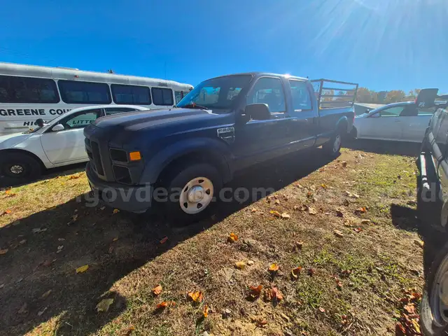 2008 FORD F-250 SUPER DUTY XL CREW CAB LONG BED 2WD TRUCK