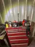 2 Floor Lights &#x26; Box of Miscellaneous Flashlights