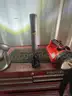 2 Floor Lights &#x26; Box of Miscellaneous Flashlights