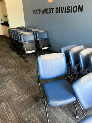 32 Leather Folding Chairs