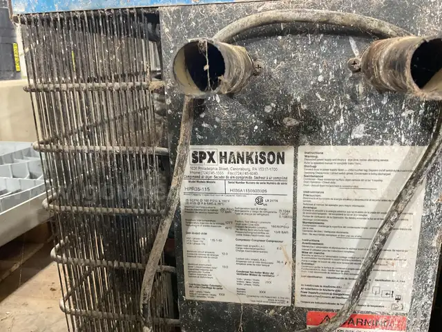 SPX Hankinson Compressed Air Dryer and Mounting Bracket