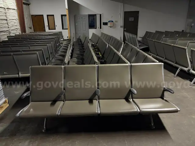 Airport Gate Lounge Chairs 4 X 200