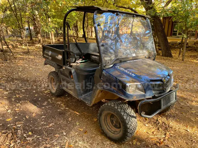 2017 Cushman Hauler 4x4 cart