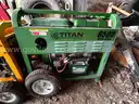1 Lot of (2) Generators - Titan Industrial 8000 Gas and Titan 6500 Diesel
