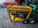 1 Lot of (2) Generators - Titan Industrial 8000 Gas and Titan 6500 Diesel