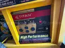 1 Lot of (2) Generators - Titan Industrial 8000 Gas and Titan 6500 Diesel