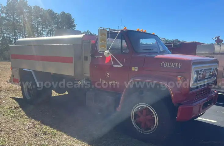1982 Chevrolet C70 Single Axle Tanker Truck