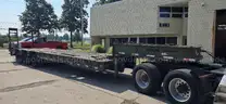 KALYN SIEBERT 70k TRI-AXLE DOVETAIL DROP DECK SEMI-TRAILER