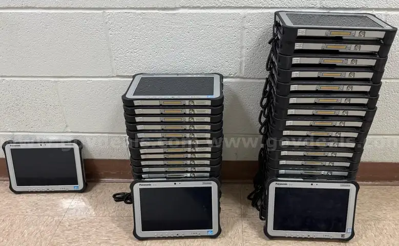 Panasonic Toughbook Tablets (39 in total)