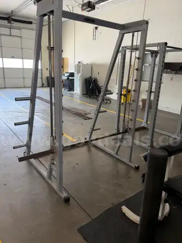 SMITH MACHINE AND WEIGHT RACK