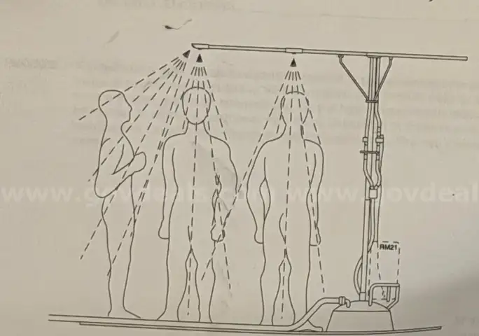 PORTABLE CBRN DECONTAMINATION SHOWER
