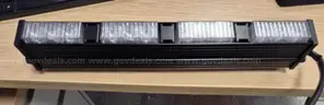 MULTIPLE/VARIOUS RED/BLUE LED LIGHT HEADS & LIGHT BARS