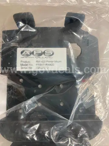 Zebra RW420 Mobile Printers and Mounting Brackets