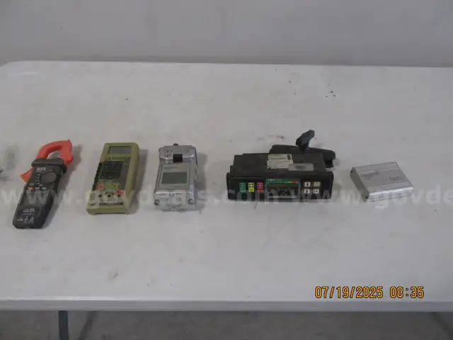 Lot of 5 Various Public Utility Equipment