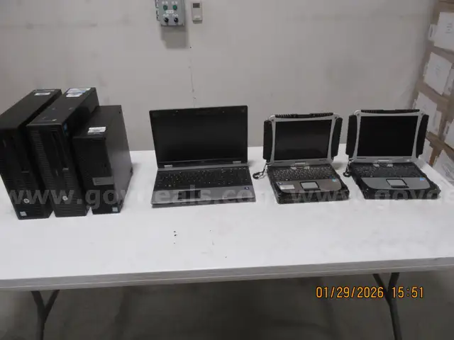 Lot of 3 Various CPU's & 3 Various Laptops