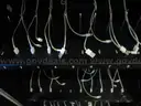 Electronics charging cart
