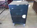 Electronics charging cart