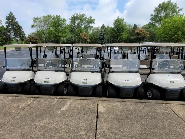 15 2017 EZ-GO RXV Gas Golf Carts
