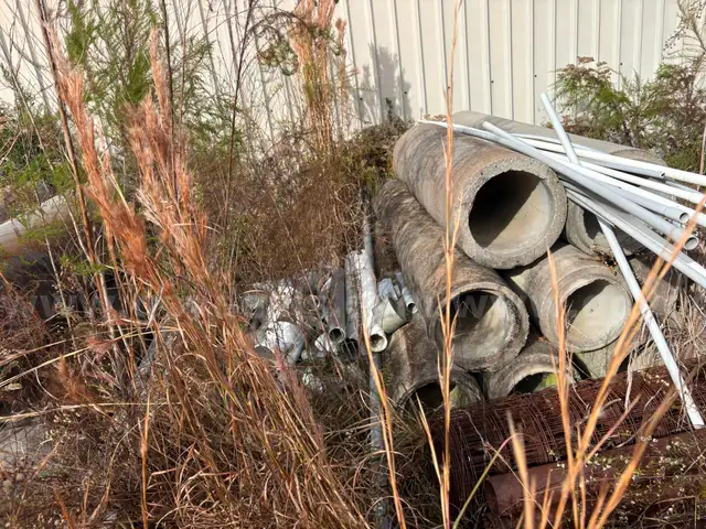 Lot of Concrete Culvert Pipe (2 of 3)
