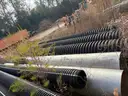 Lot of Corrugated HDPE Culvert Pipe