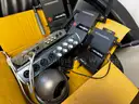 MISC POLICE RECEIVERS,TRANSMITTERS,CAMERA,MIXERS,BI-AMP (SOLD AS IS)