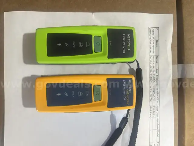 NetAlly LinkSprinter 300 network testers