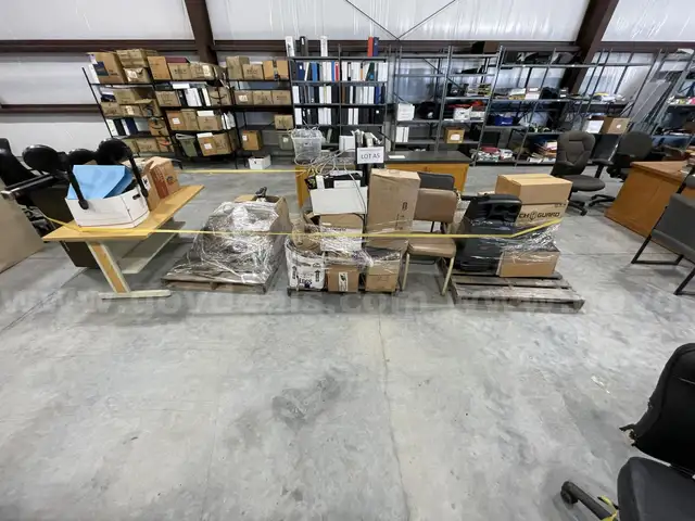 Vehicle Assc., Binders, lab Supplies, table, misc.