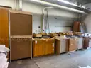 Lot of assorted sizes of cabinets.