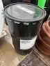 Plastic and small steel drums
