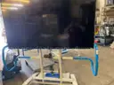 2 Large TV&#x27;s on rolling stands