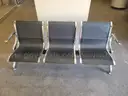 1 Metal Three Seat Bench