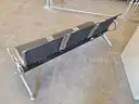 1 Metal Three Seat Bench