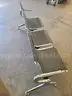 1 Metal Three Seat Bench