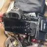 1 Box of Old Various Cameras