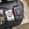 1 Box of Old Various Cameras