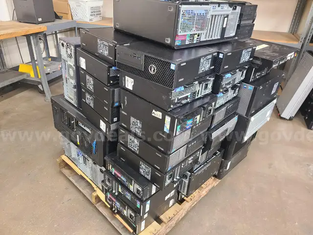 1 Pallet of Old Computers