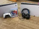 (2) PlayStation 5 Consoles with Headset, Controller &#x26; NBA Game