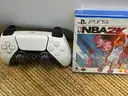 (2) PlayStation 5 Consoles with Headset, Controller &#x26; NBA Game