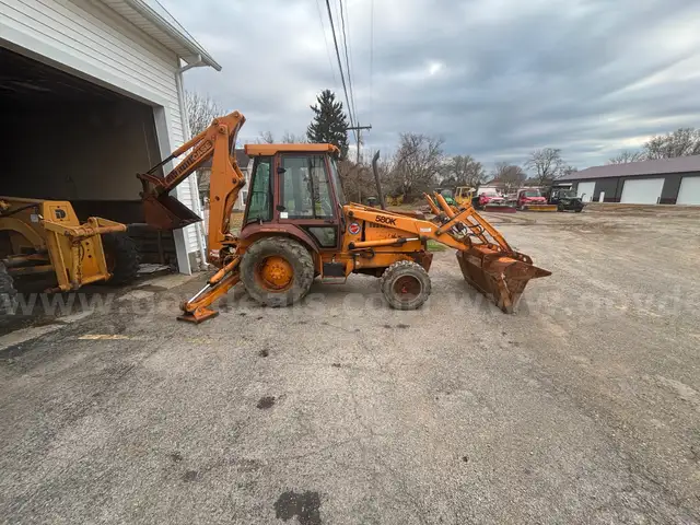 Case 580K Backhoe Construction King