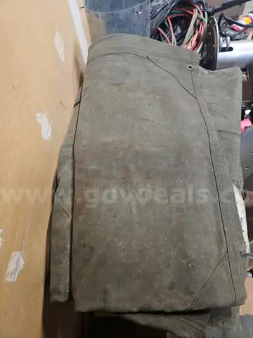 Green Canvas Tarp