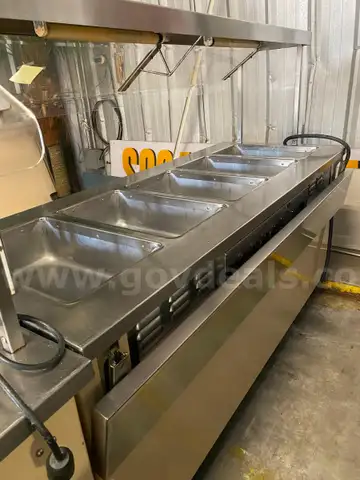 Lot-7 Large Serving Table (1) Must Be Picked Up Quick!