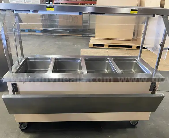 Lot-15 Small Serving Table w/Glass (1) Must Be Picked Up Quick!