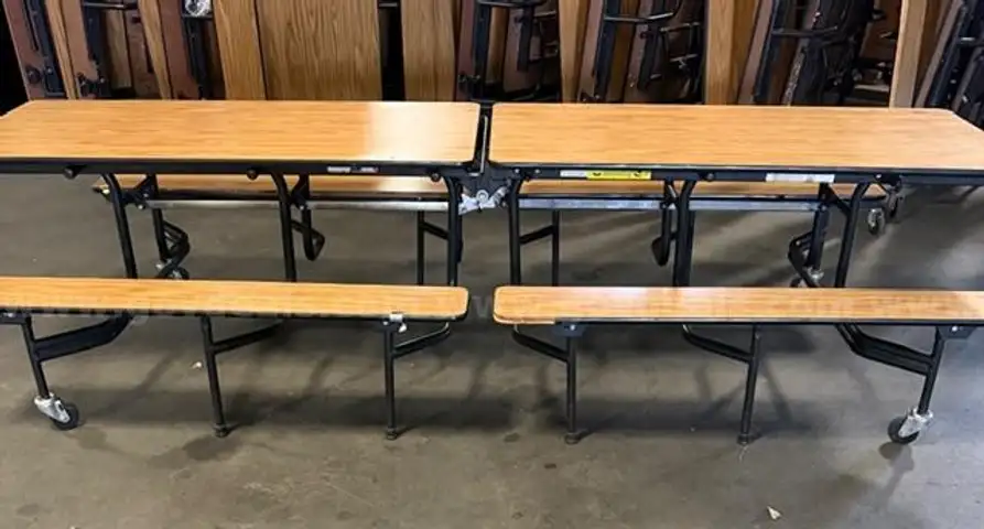 Lot-1 Cafeteria Tables (10) Must Be Picked Up Quick!