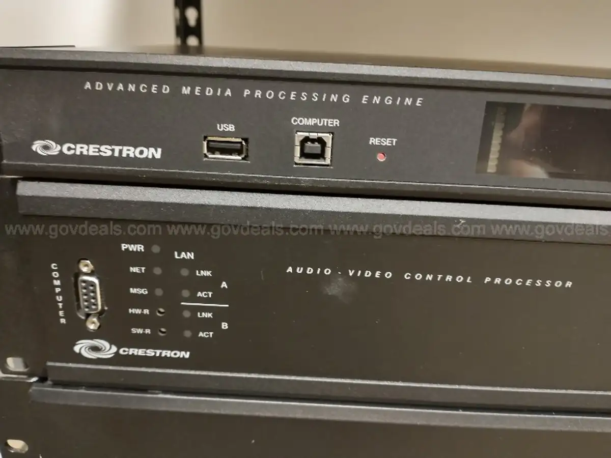 Crestron Audio Visual equipment | GovDeals